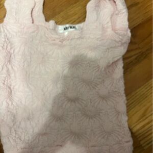 Katie J NYC Blush Textured Top